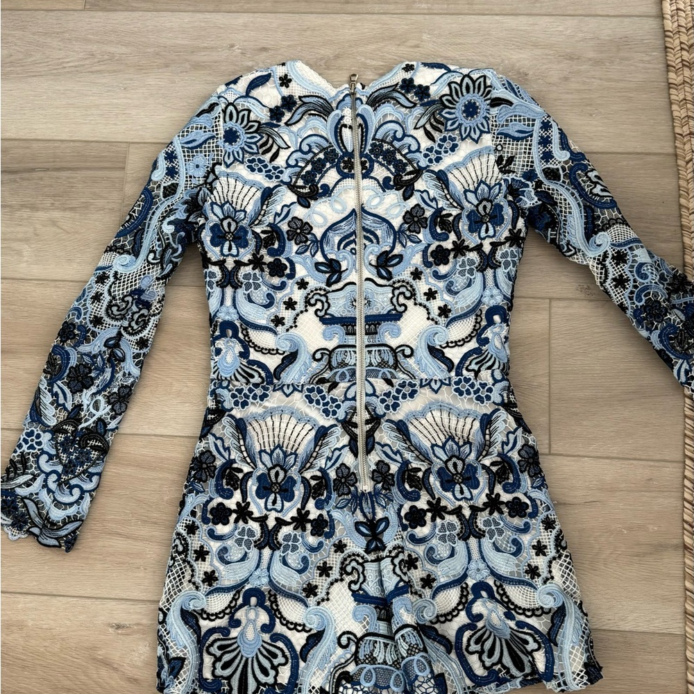 ALEXIS- blue romper - Picture 5 of 7